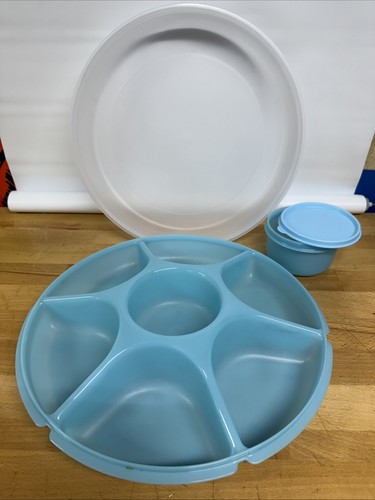 Vintage tupperware divided - vintage,